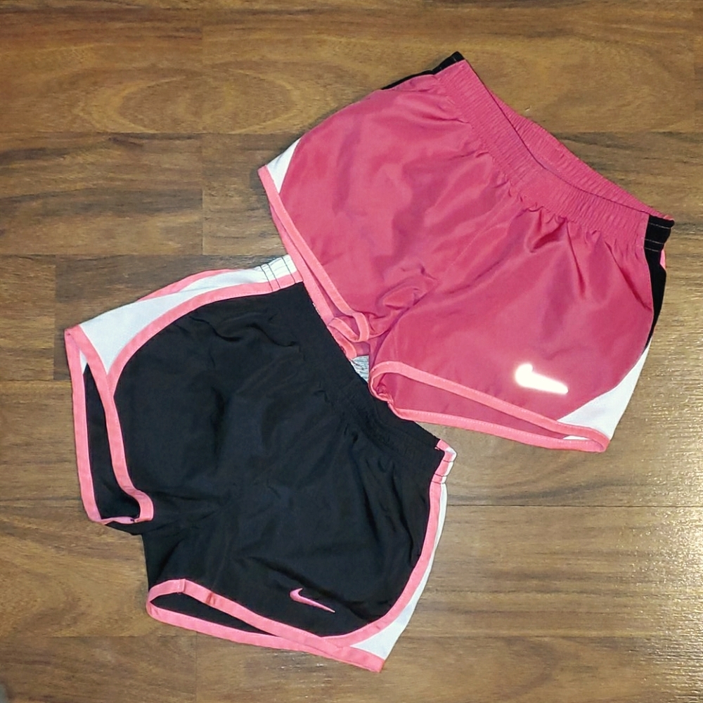 Girl's size 4T Nike dri-fit shorts bundle